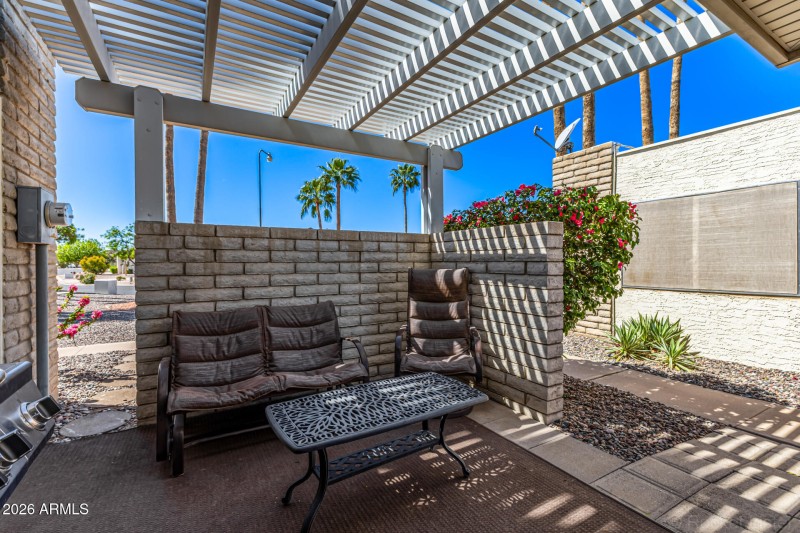 Patio & Storage Closet