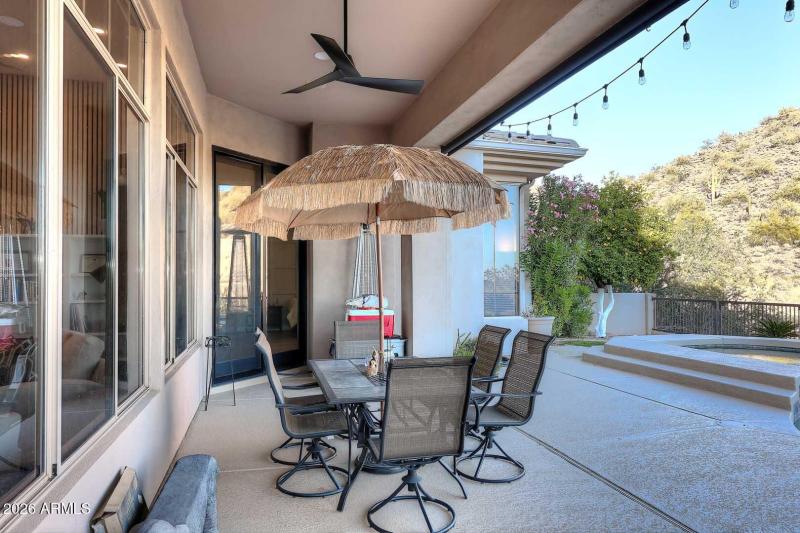 Covered Patio-Dining Area