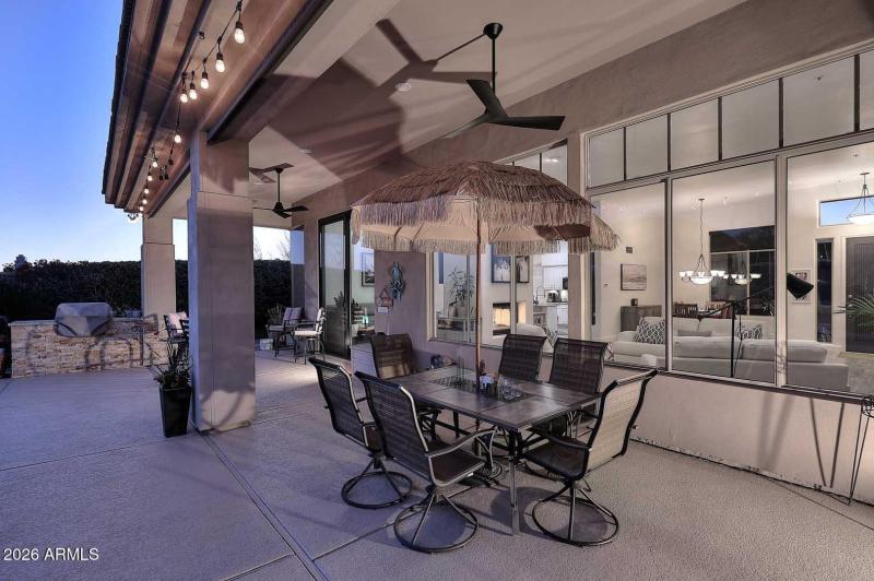 Night-Covered Patio