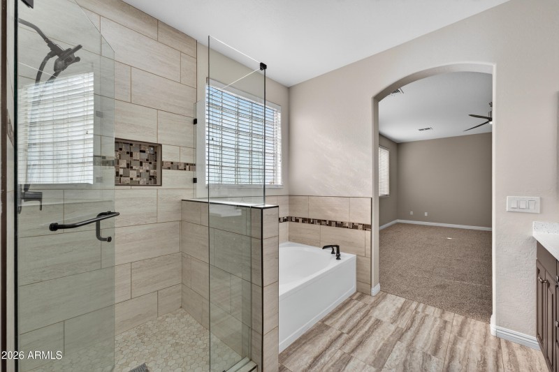 Master Walk in Shower