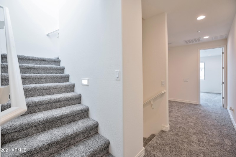 Stairway to Rooftop Deck