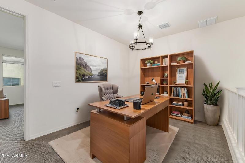 Loft area Virtually Staged