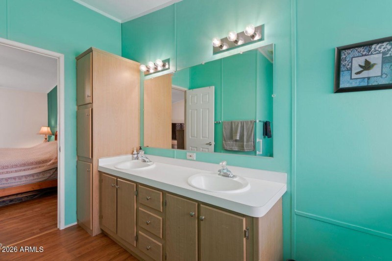 Primary Bath with double sinks