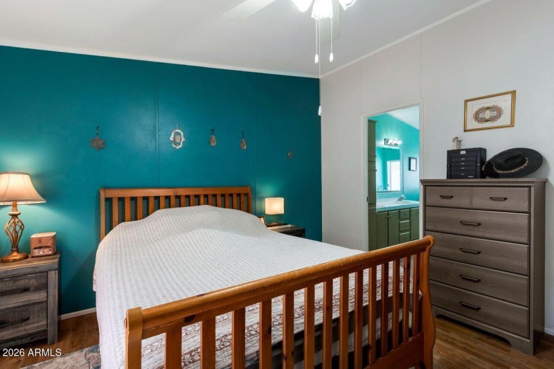 Primary Bedroom with Adjoining Bath