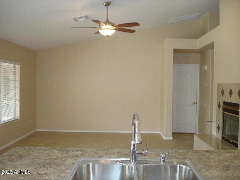 Kitchen open to great room