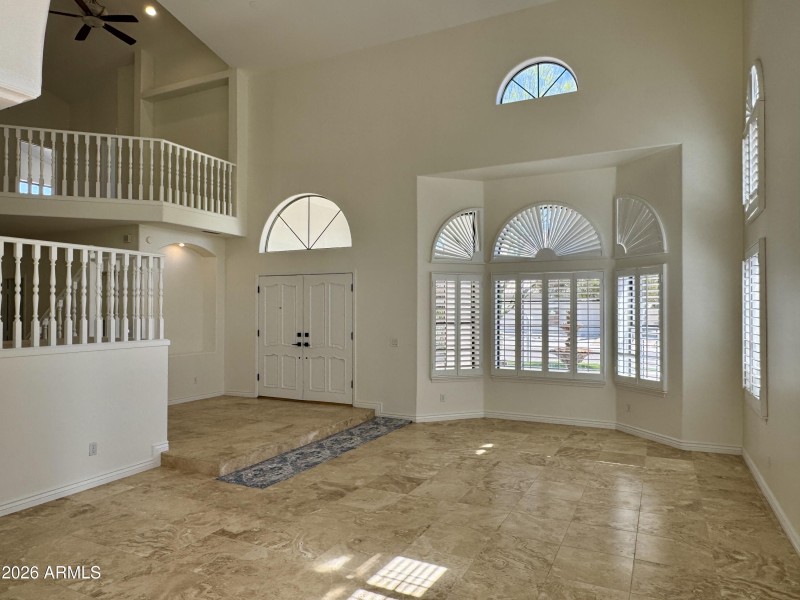 Foyer and Living Room