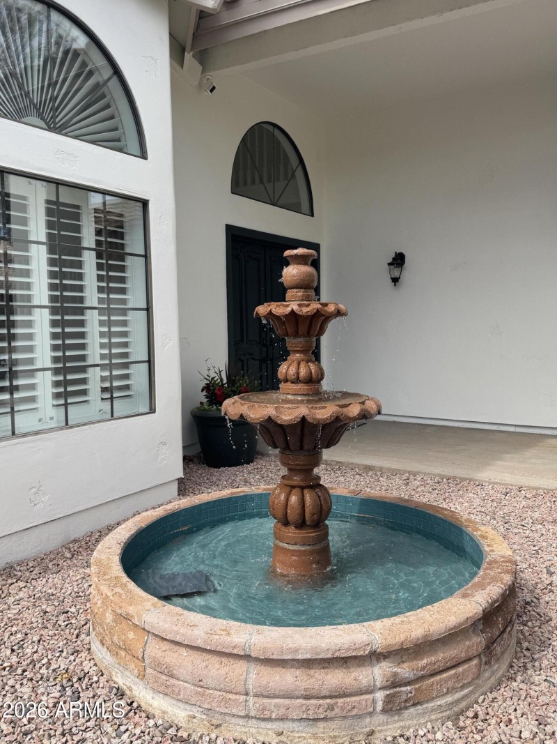 Fountain at Entrance