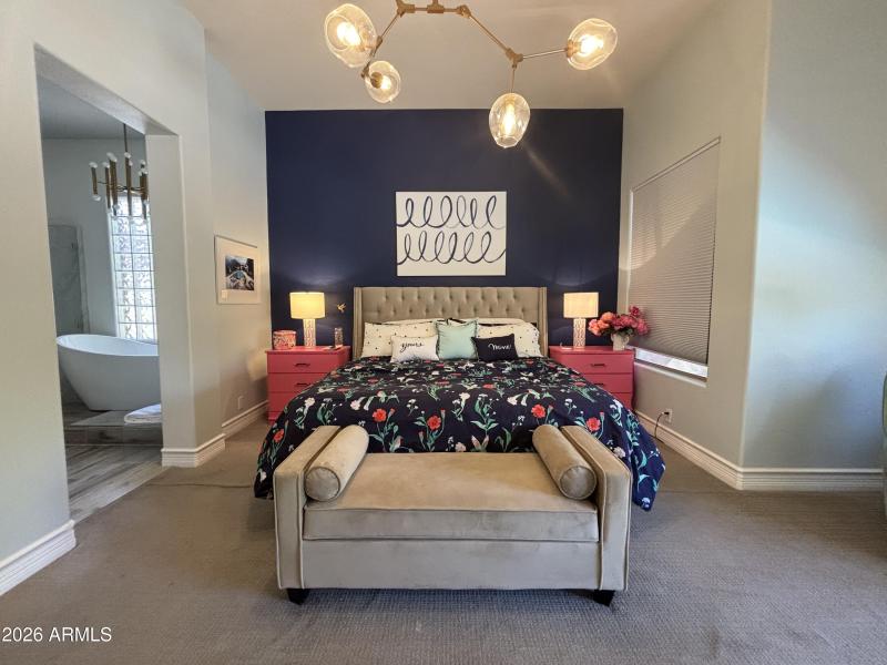 Large primary bedroom