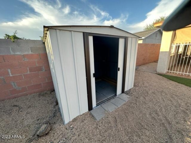 38th street back yard shed 2023