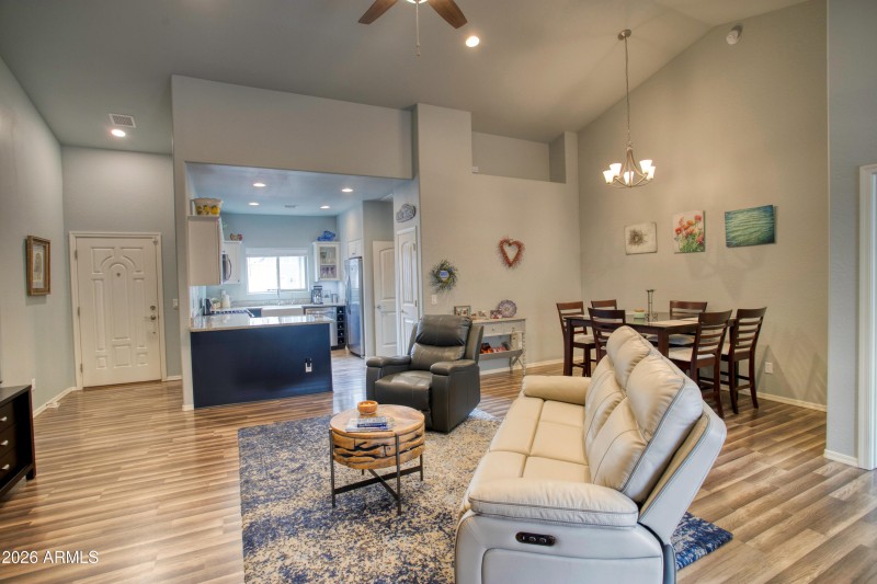 Greatroom to Kitchen