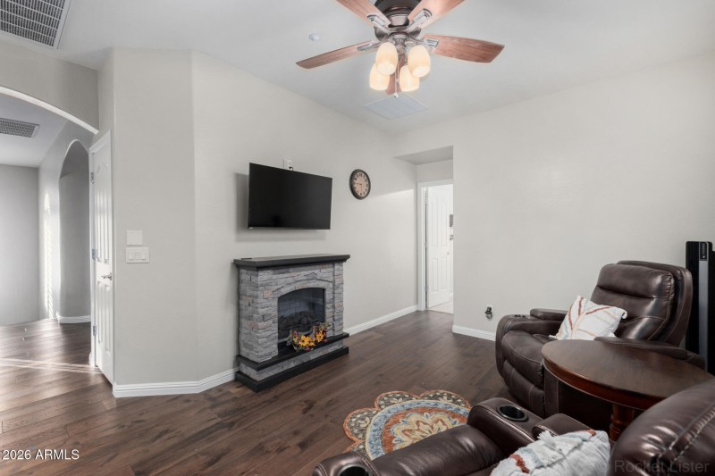 Loft, additional living room upstairs!