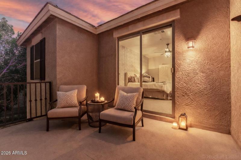 Balcony off Primary Bedroom