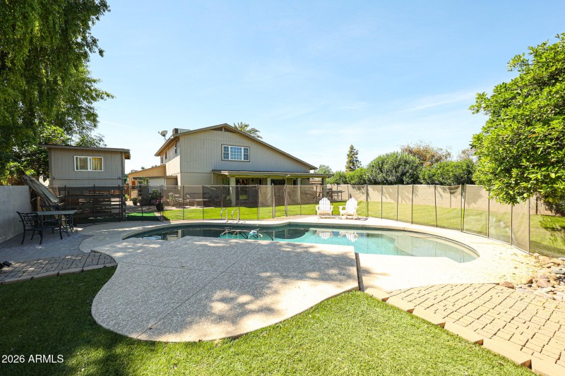 Natural shade near the pool patios