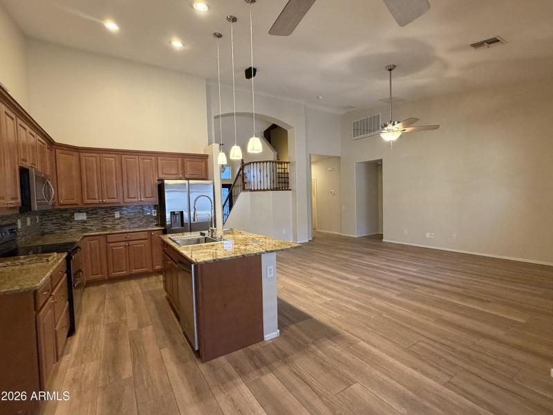 Kitchen and Family Rm Other View