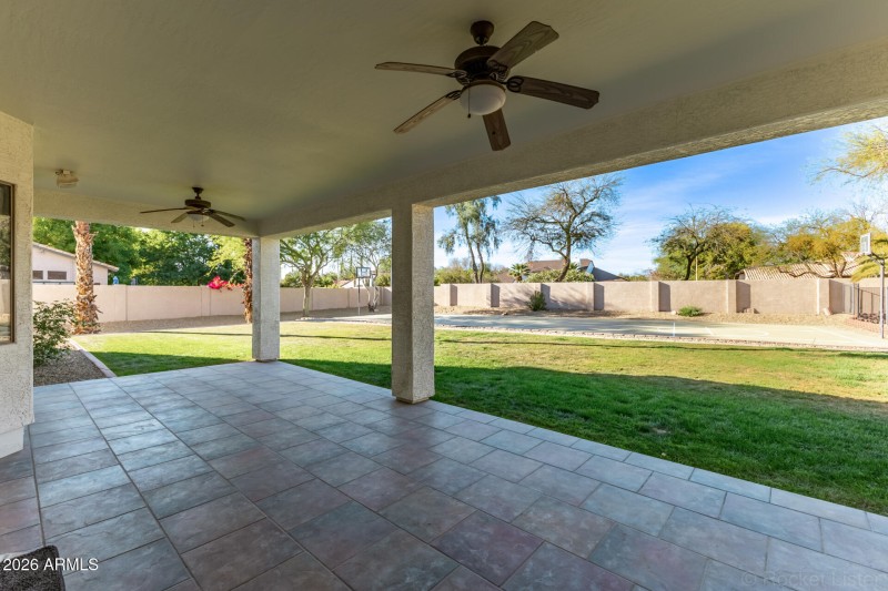 Expansive Backyard View A