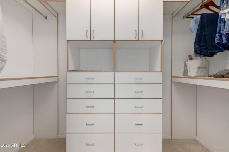 Primary Bathroom WalkIn Closet