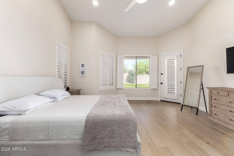 Primary suite retreat