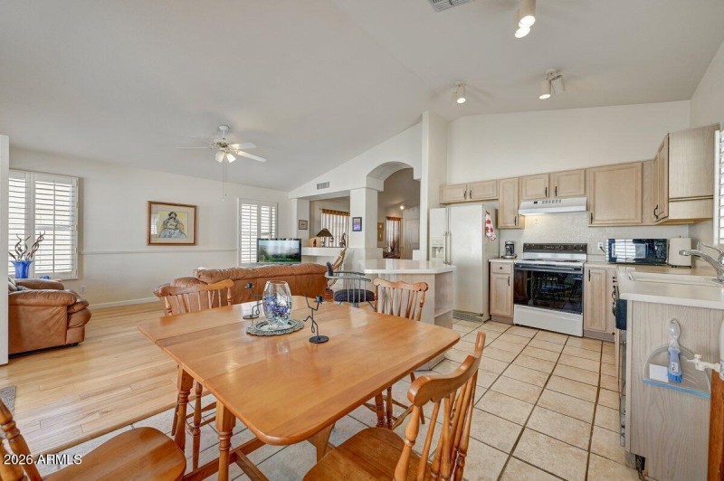 Kitchen to Family Room