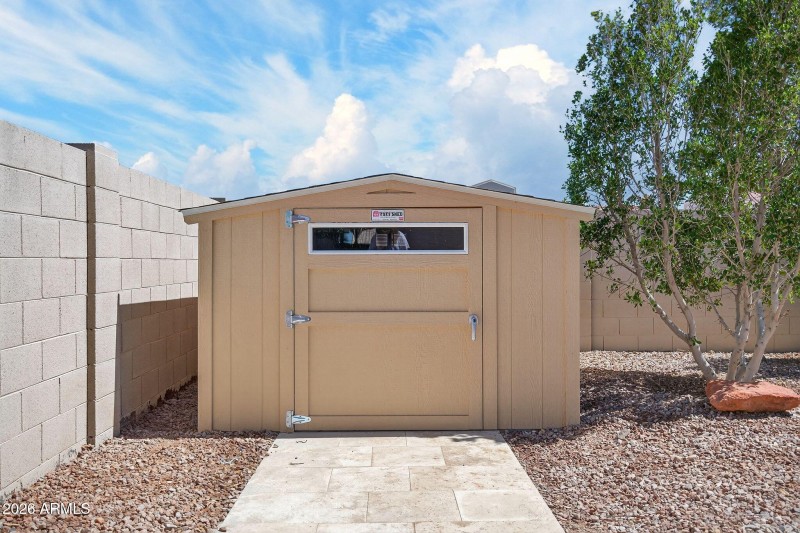 HOA Approved Storage Shed