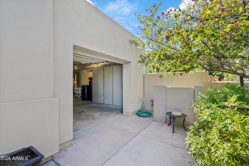Garage View/Access to back patio