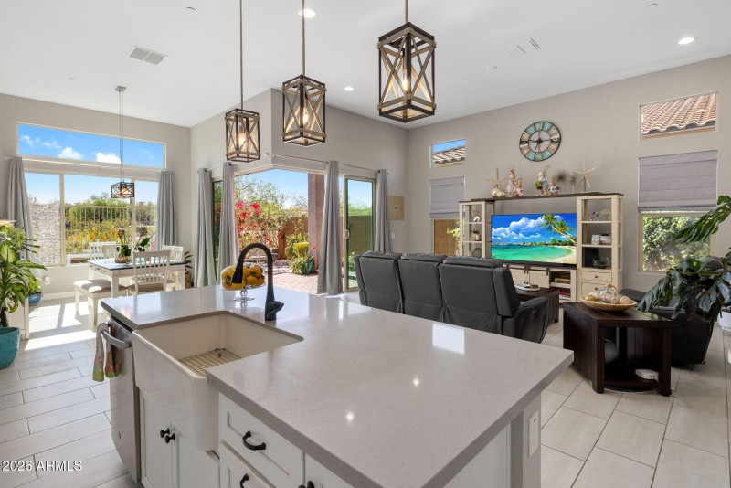 Kitchen with Large Island