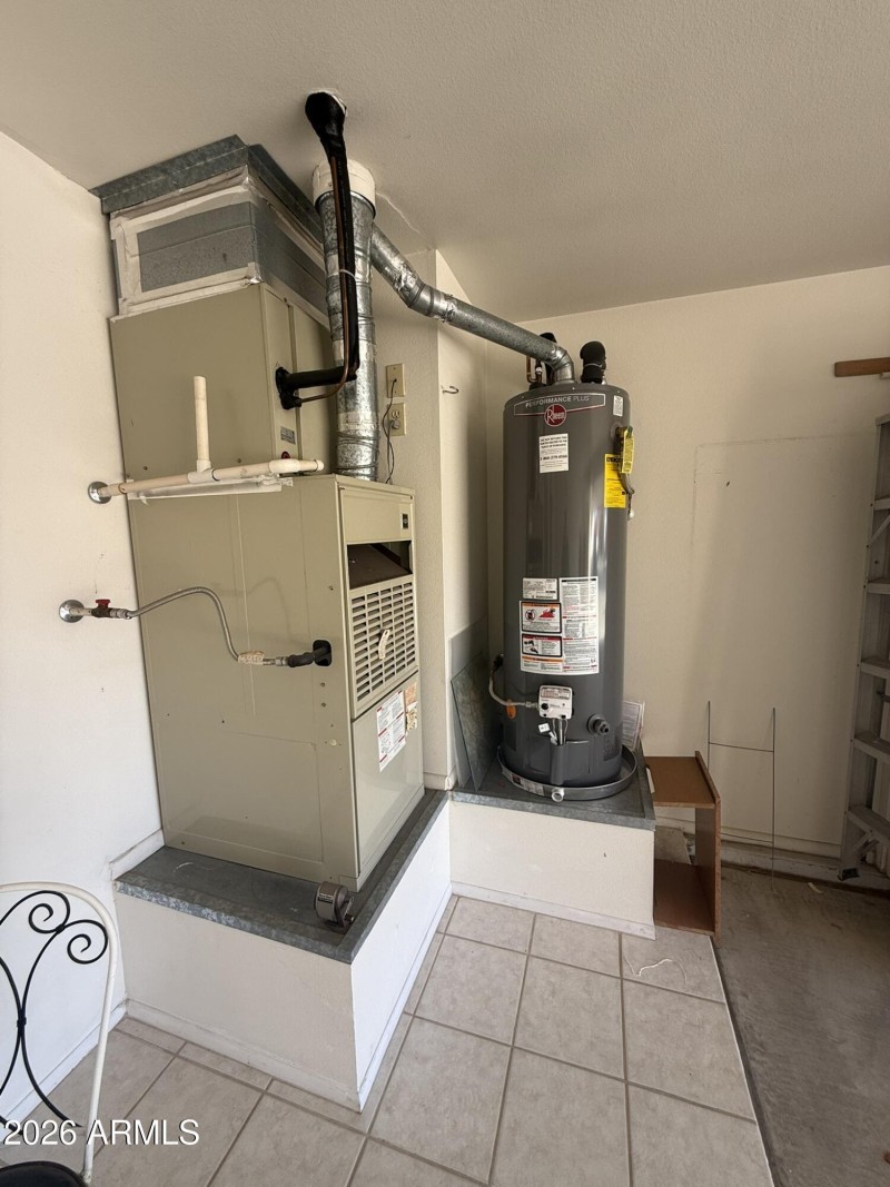 Garage HVAC and Water Heater