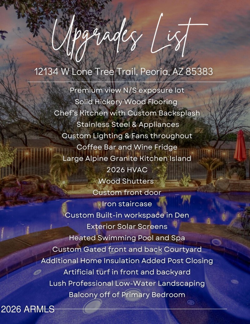 Upgrades for Lone Tree Trail