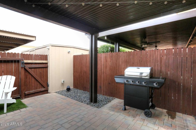 Covered Patio-BBQ Area