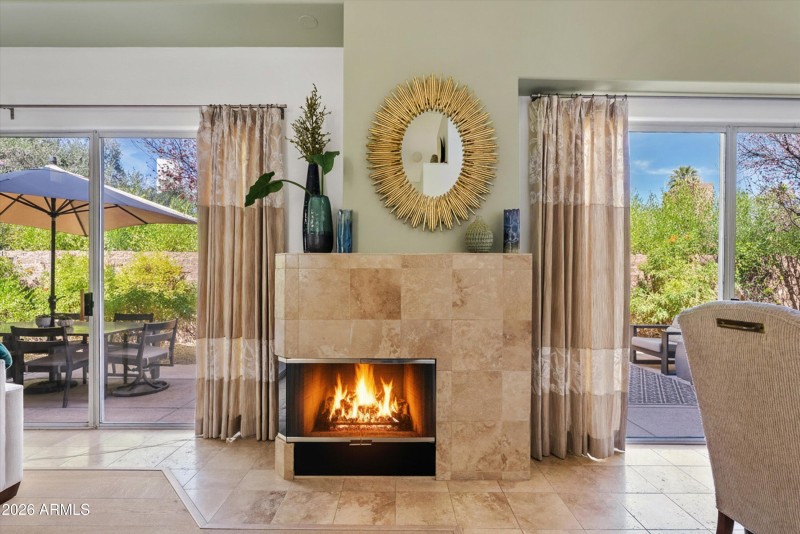 2 Way Fireplace