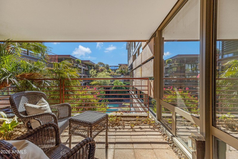 Patio Overlooking Pool