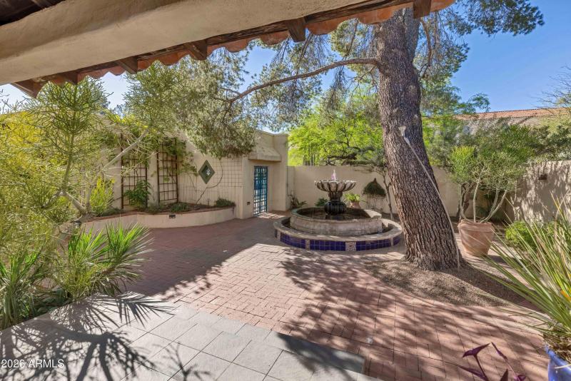 View from Covered Front Porch of 1925 Re