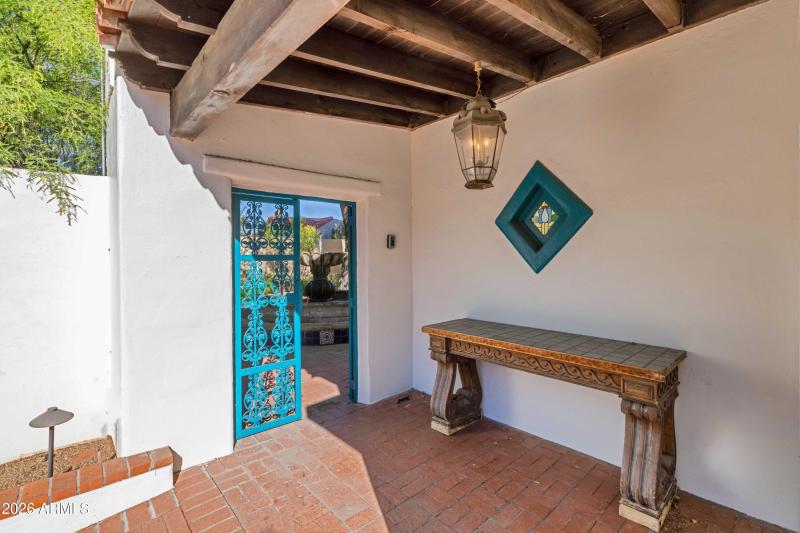 One of 2 Front Gates to Property