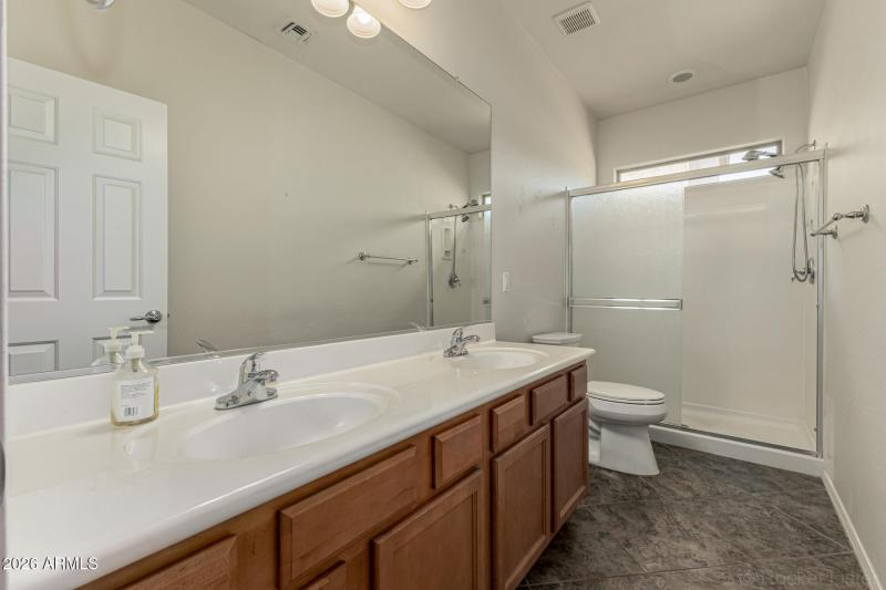 Clean and functional bathrooms