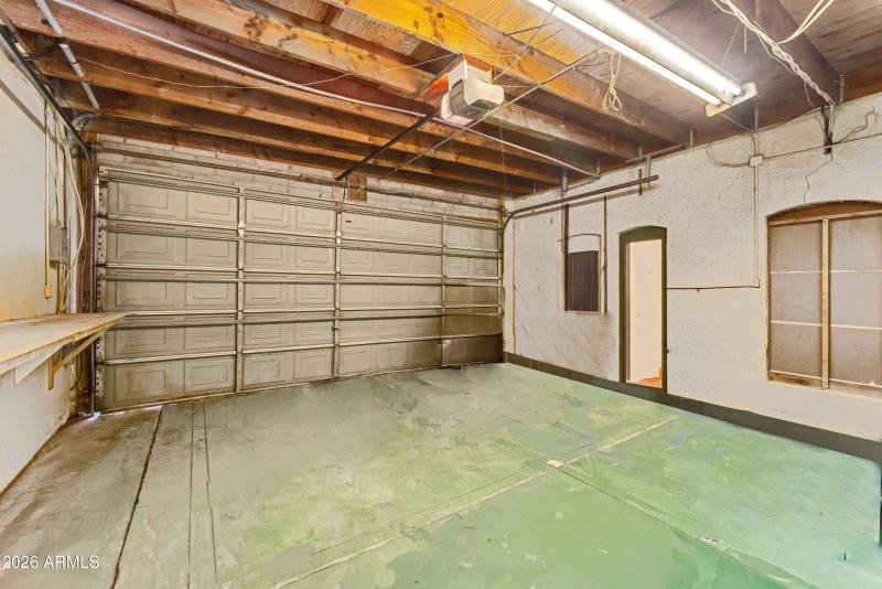 Interior Detached 2 Car Garage Rear 1931