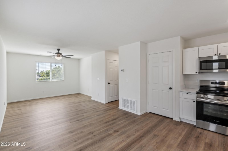 28-Upstairs Unit - Entrance to Living Ro