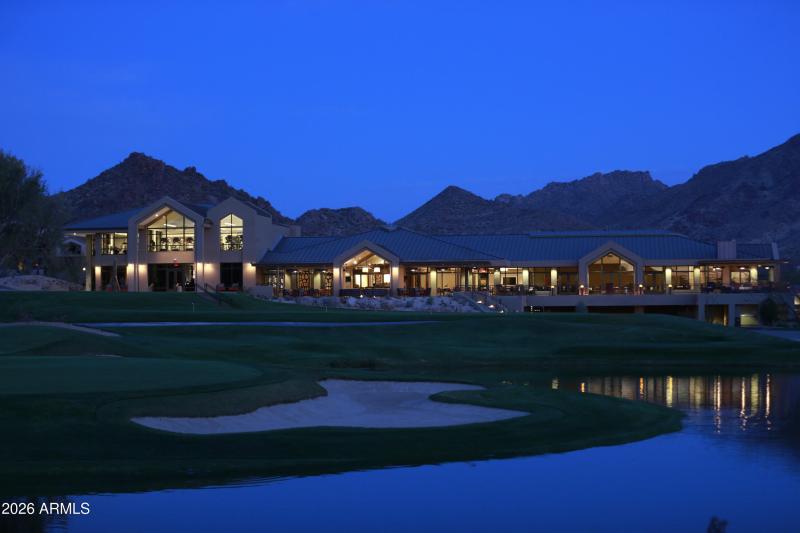 Troon Country Club - Clubhouse Evening