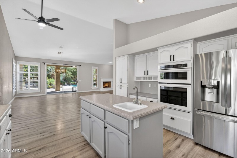Kitchen to Living Area View