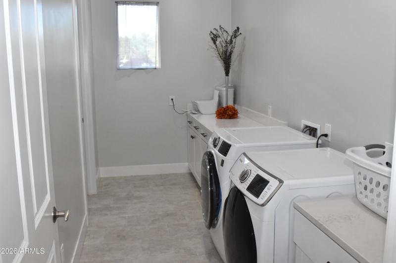 Large laundry room