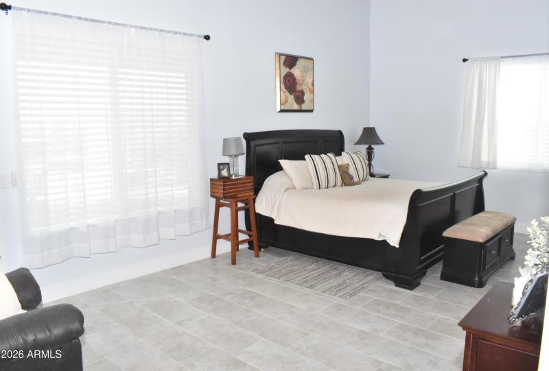 main Bedroom with lots of light