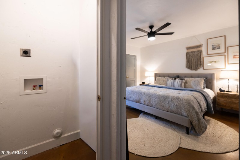 Hallway Laundry Closet