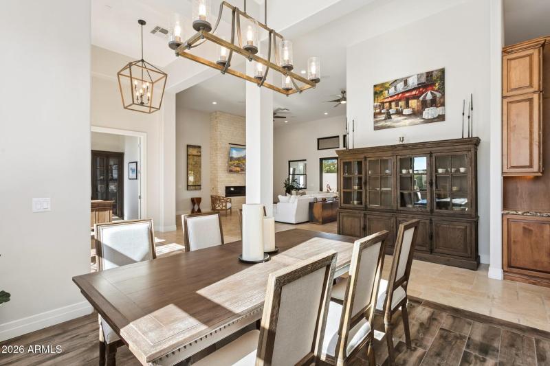 Dining Room Open to Great Room