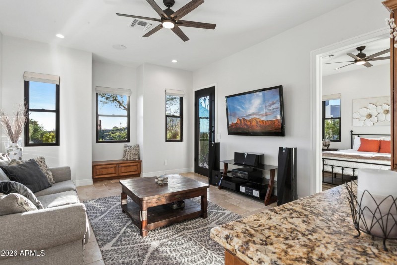 Guest Suite Sitting Area