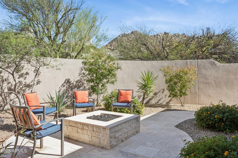 Multiple Seating Areas w/ Firepit