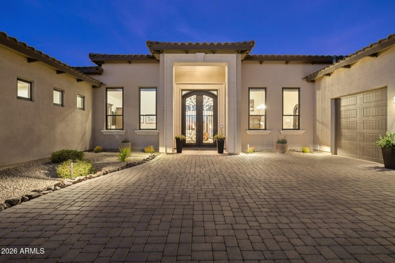 Front Entry Twilight