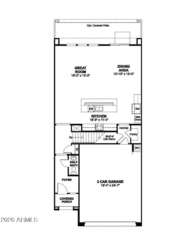 Avalon II Floorplan First Floor