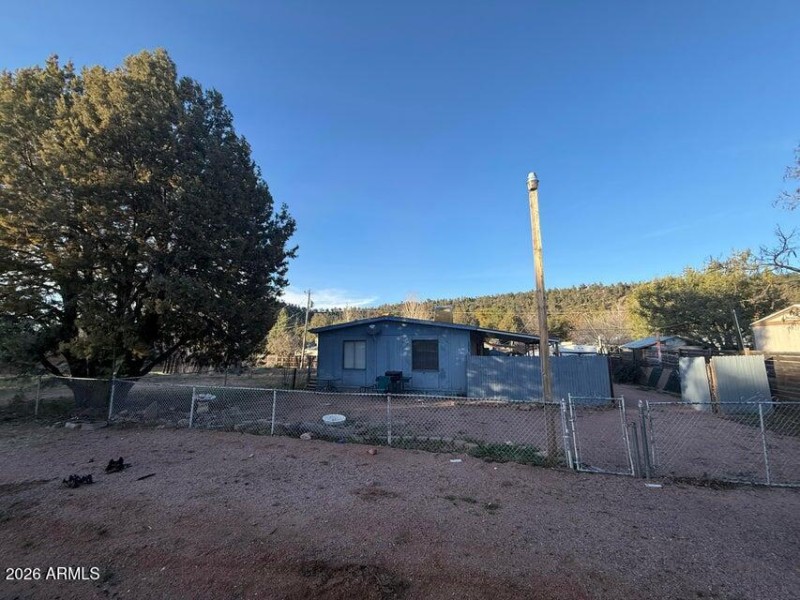 Front of house and gate