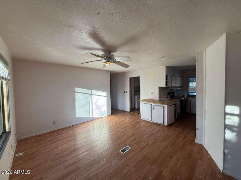 Living room to kitchen