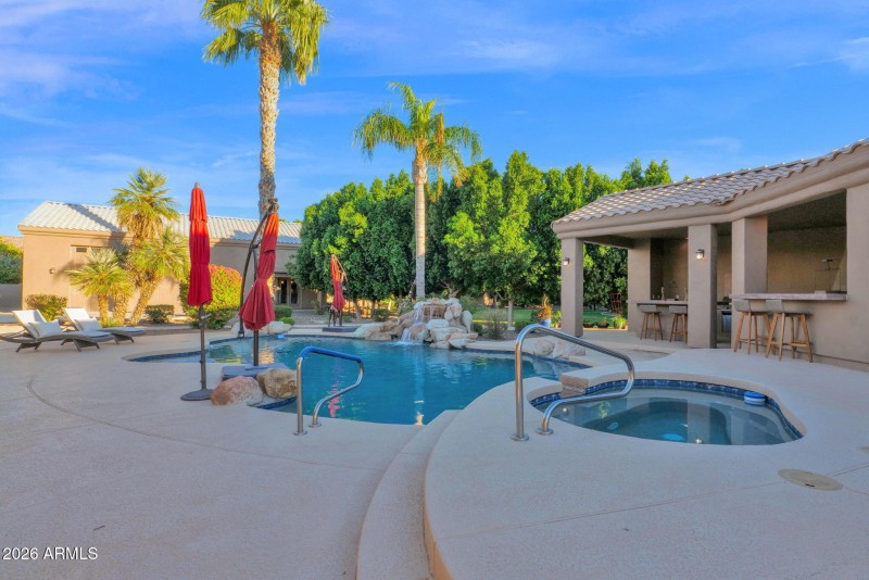 Backyard and Pavilion