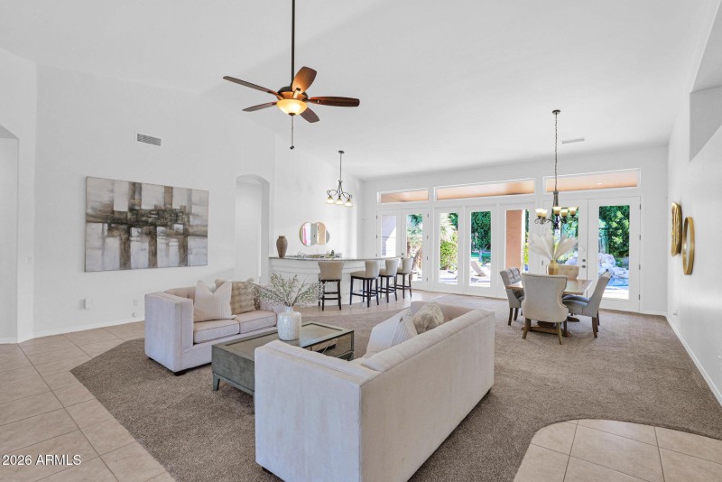 Formal Living & Dining Room