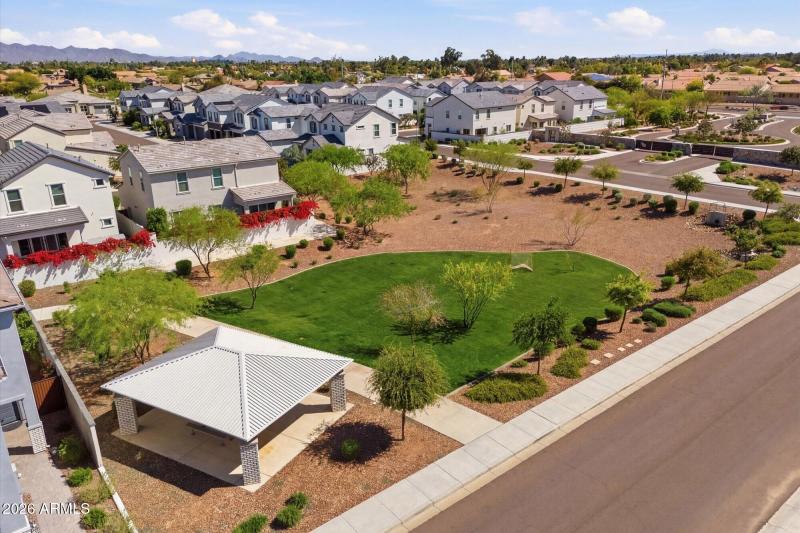 Ramada and greenbelt